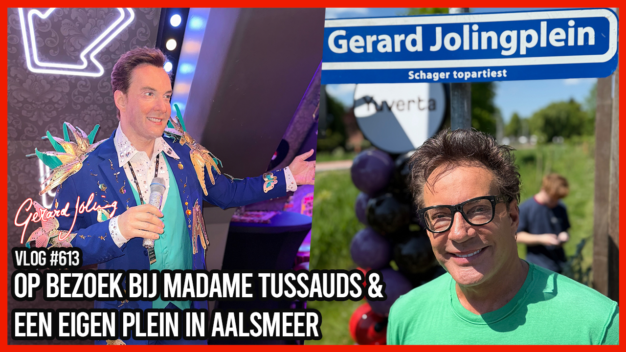 OP BEZOEK BIJ MADAME TUSSAUDS & EEN EIGEN PLEIN IN AALSMEER - GERARD JOLING - VLOG #613