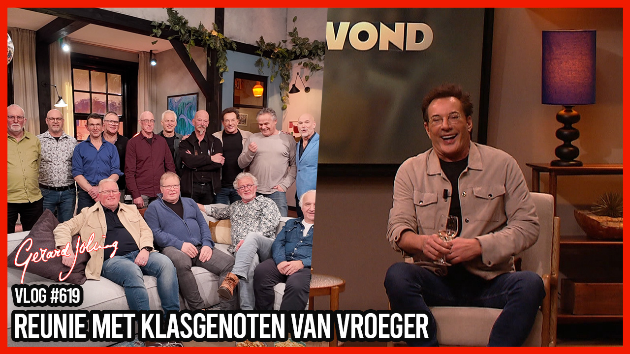 REÜNIE MET KLASGENOTEN VAN VROEGER - GERARD JOLING - VLOG #619