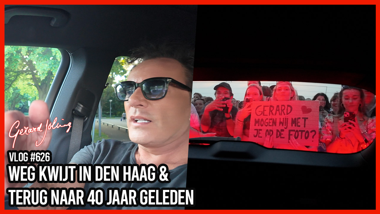 WEG KWIJT IN DEN HAAG & TERUG NAAR 40 JAAR GELEDEN - GERARD JOLING - VLOG #626
