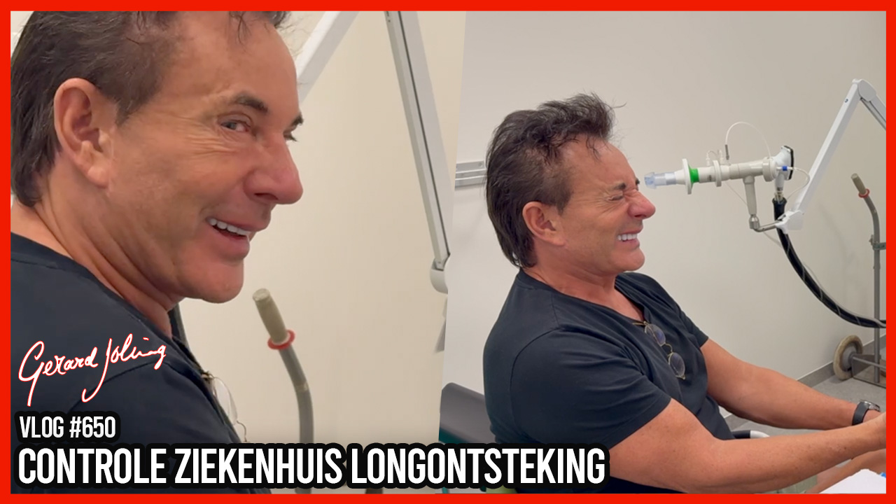 CONTROLE ZIEKENHUIS LONGONTSTEKING - GERARD JOLING - VLOG #650