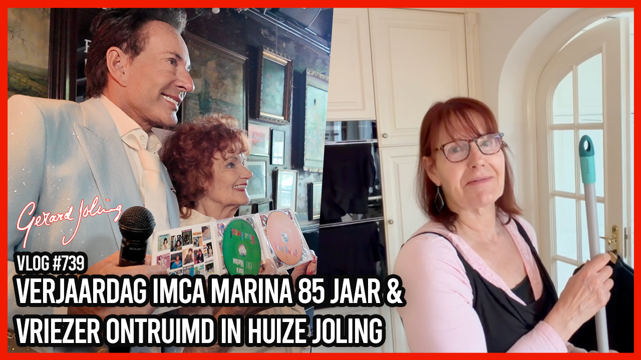 VERJAARDAG IMCA MARINA 85 JAAR & VRIEZER ONTRUIMD IN HUIZE JOLING - GERARD JOLING -  VLOG #739