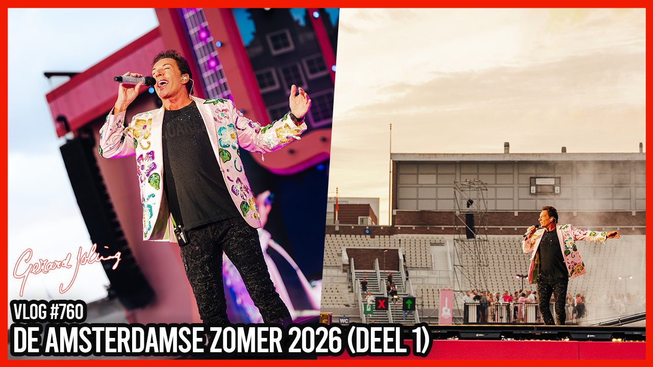 DE AMSTERDAMSE ZOMER 2026 (DEEL 1) - GERARD JOLING - VLOG #760