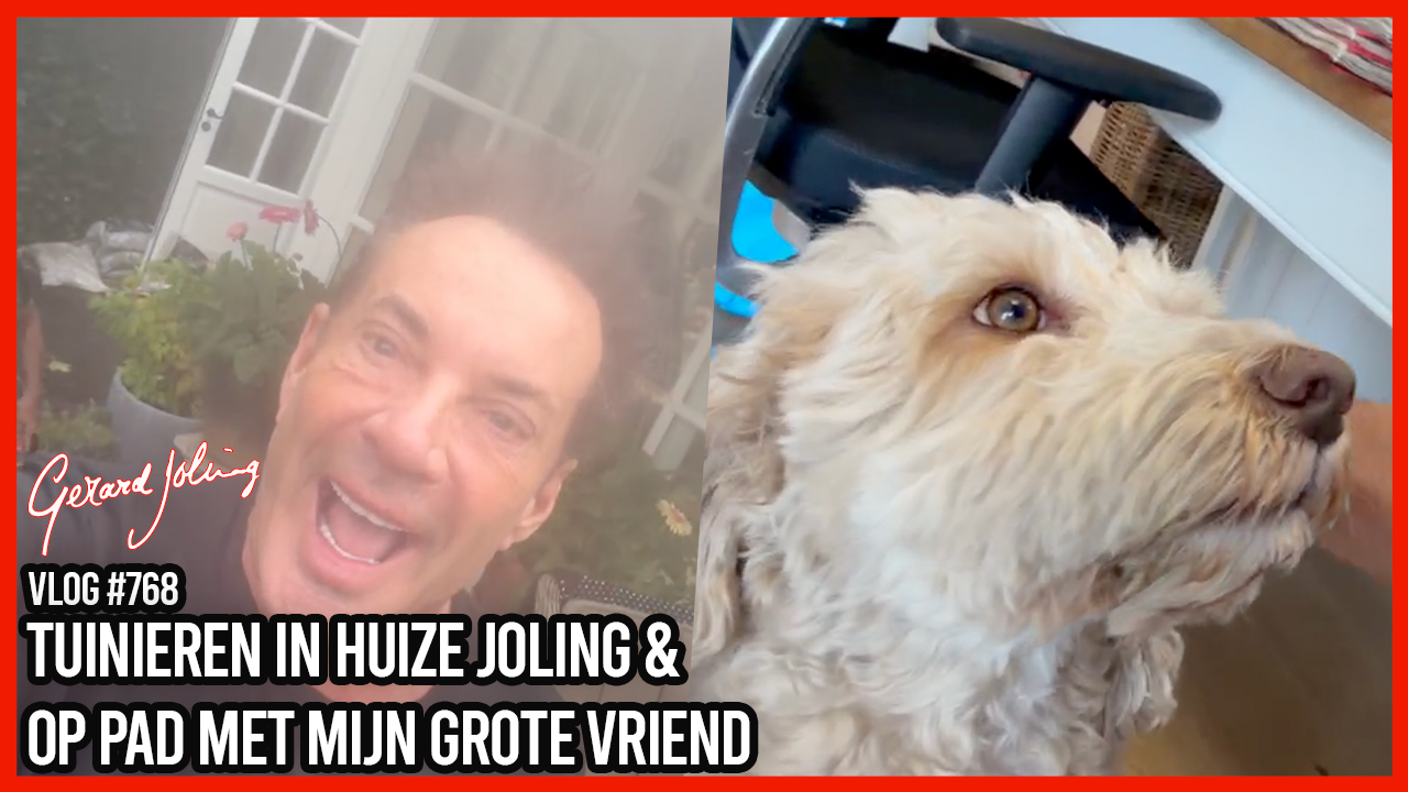 TUINIEREN IN HUIZE JOLING & OP PAD MET MIJN GROTE VRIEND - GERARD JOLING - VLOG #768