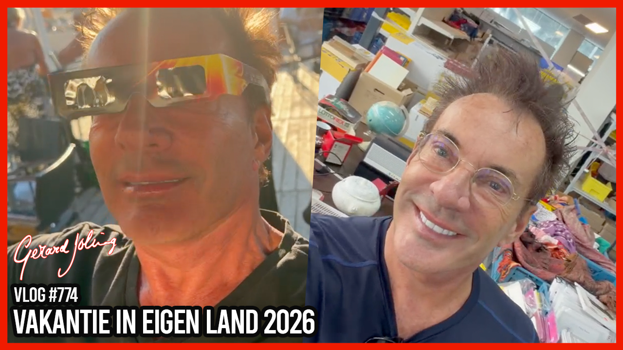 VAKANTIE IN EIGEN LAND 2026 - GERARD JOLING - VLOG #774
